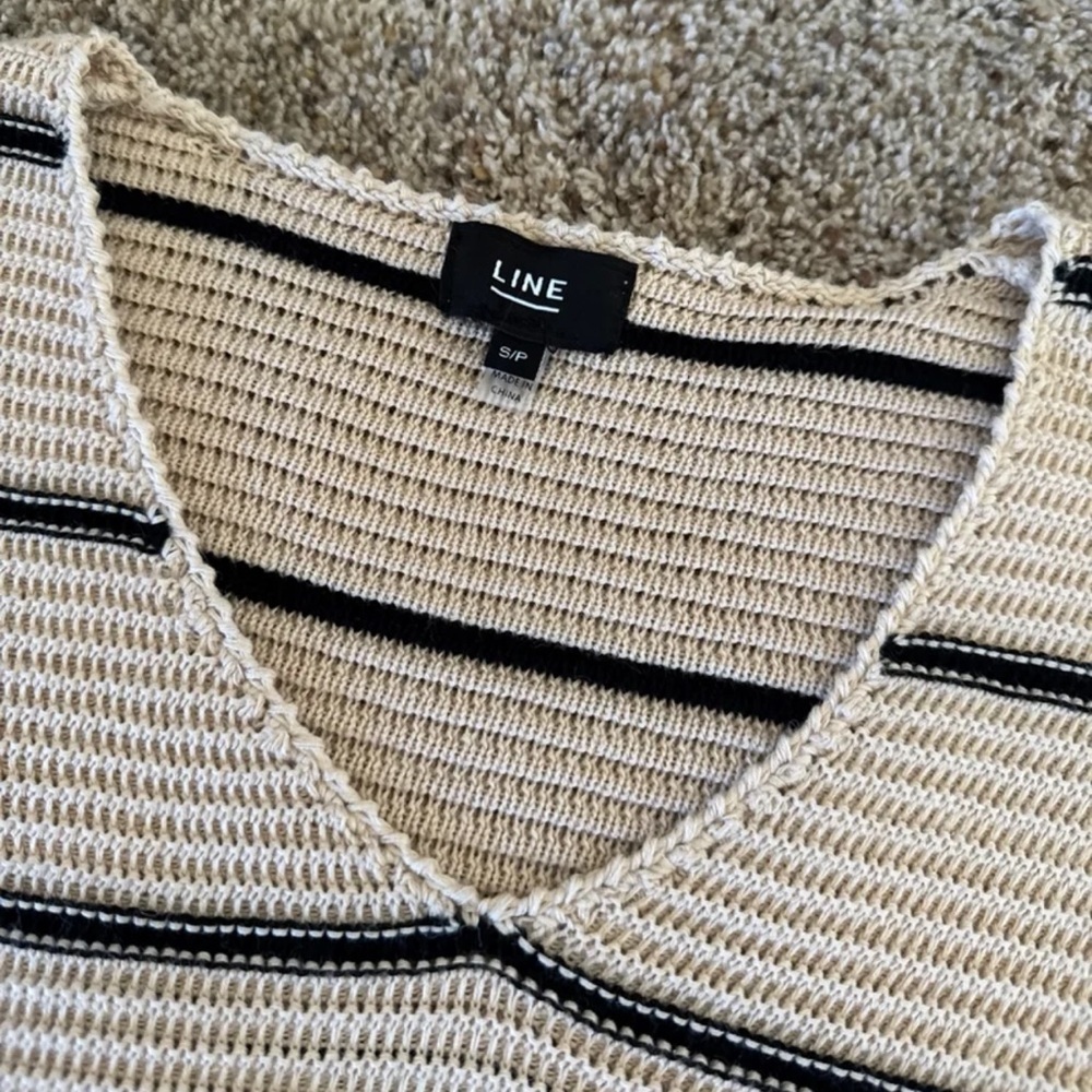 Line Stella N-Cotton Sweater In Sea Salt 
size Small/P - Picture 10 of 12